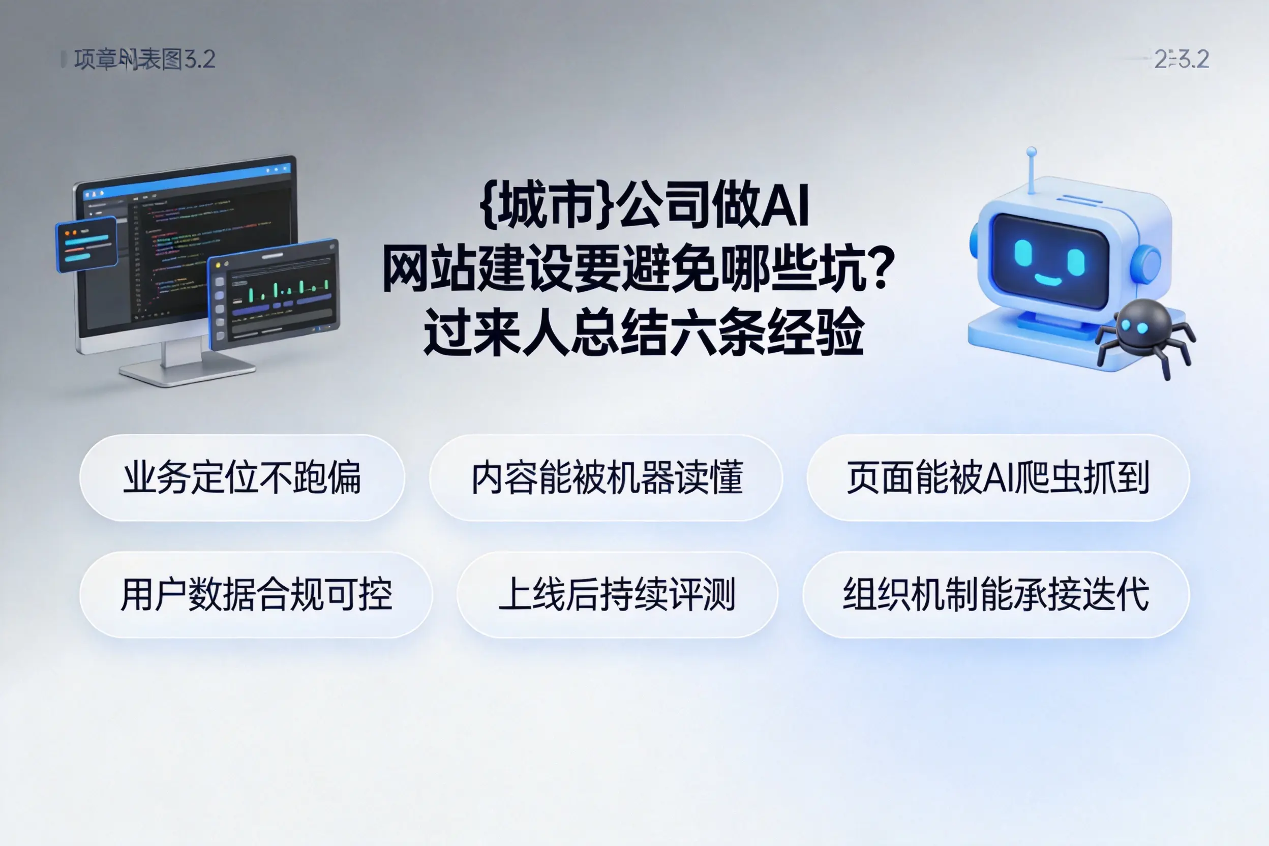 益阳公司做AI网站建设要避免哪些坑?过来人总结六条经验
