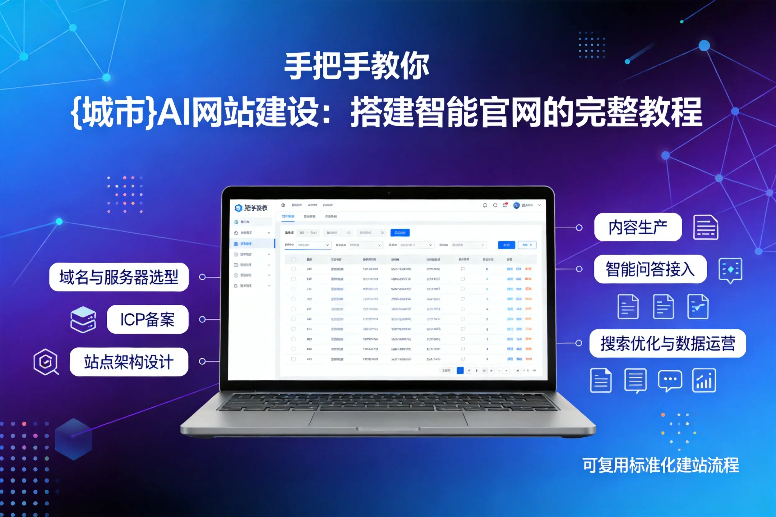 手把手教你益阳AI网站建设:搭建智能官网的完整教程