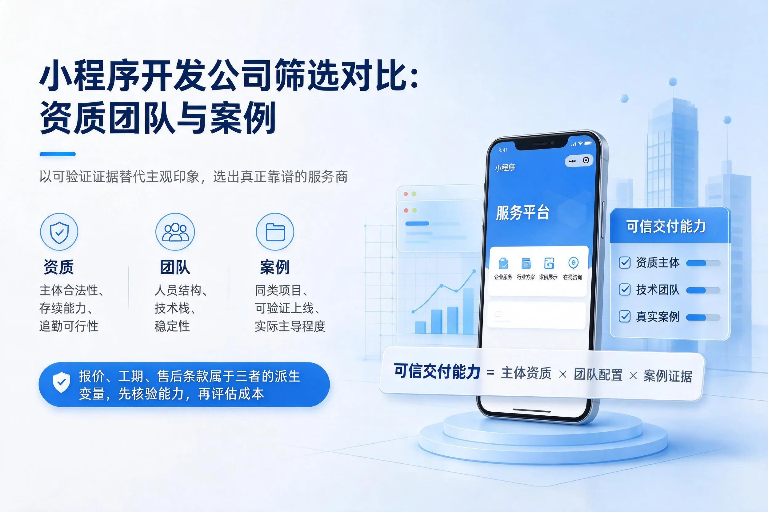 益阳小程序开发公司筛选对比：资质团队与案例